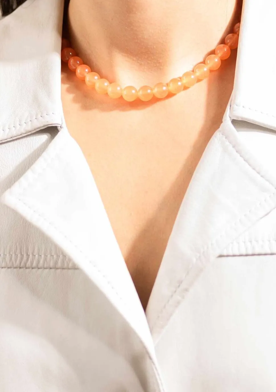 CANDY CORAL PAPAYA M HALSKÆDE