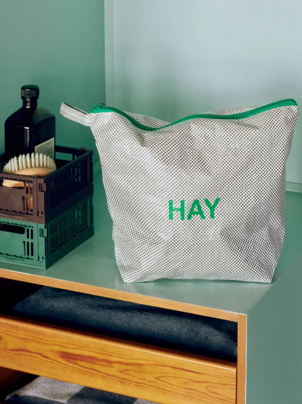 Candy Mono Wash Bag-Wash Set of 3-G