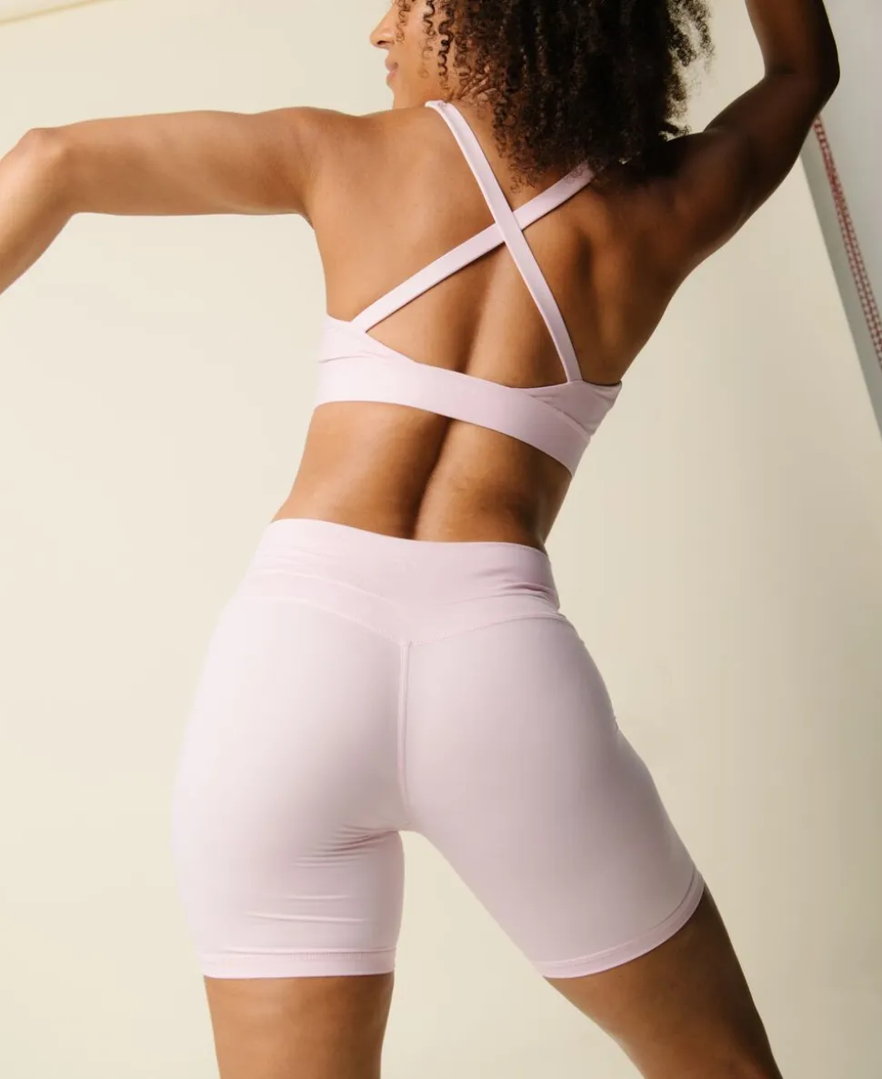 Cartel x Align by Blume support shorts (brushed) - Blush