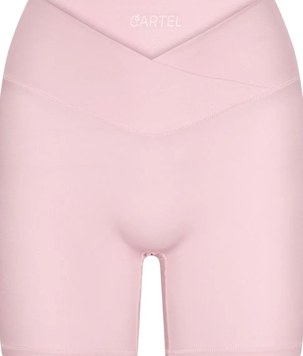 Cartel x Align by Blume support shorts (brushed) - Blush