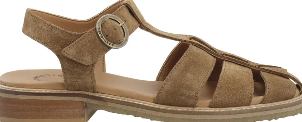 CASGRACE Fisherman Sandal Suede