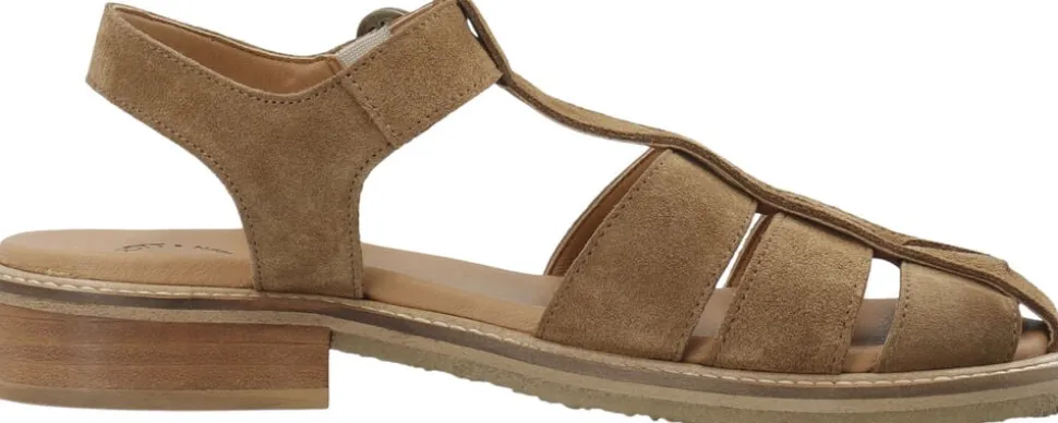 CASGRACE Fisherman Sandal Suede