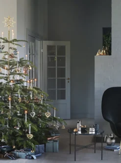 CC 2025 HOLIDAY ORNAMENT CORNET 18KT GOLD PLATED BRASS