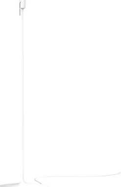 Champagne floor stand white H 140 cm