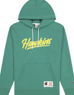 Champion X Stranger Things Hawkins hættetrøje