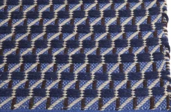 Channel Rug-60 x 200-Blue, white