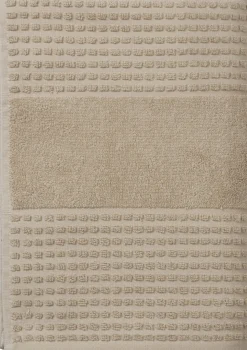 Check Håndklæde 70x140 cm sand