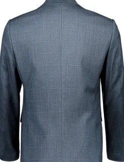 Checked mens suit