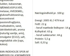 Chokolade-lakridser med passionsfrugt