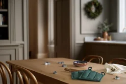 Christmas Fable Grydelapper 22x22 cm grøn 1 stk.