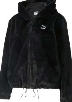 Classics Faux Fur Full-Zip hættetrøje