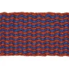 Coco Door Mat-Stripe Wave-Brown and navy