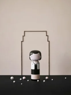 COCO håndmalet Kokeshi