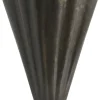 COLL vase, antique finish - brown