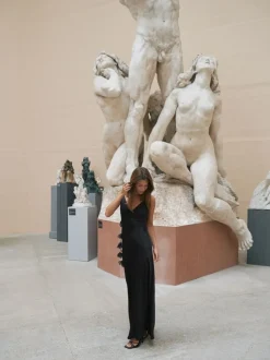 Colly Heavy Sateen Dress