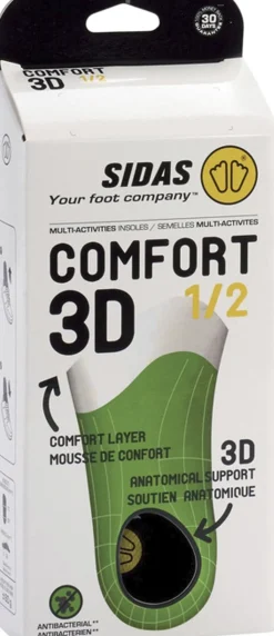 Comfort 3D ½ såler