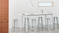 Compass Pendant-430-Brushed alu