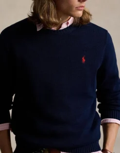 Cotton Crewneck Sweater