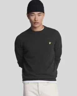 Cotton Merino Crew Neck Jumper