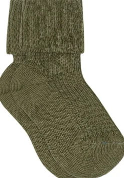 Cotton rib baby socks