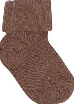 Cotton rib baby socks