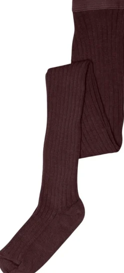Cotton rib tights