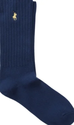 Cotton-Blend Crew Socks
