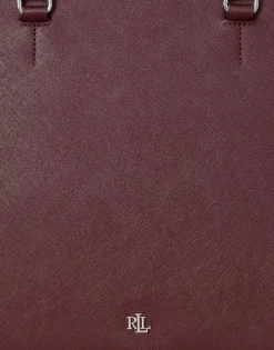 Crosshatch Leather Large Hanna Satchel