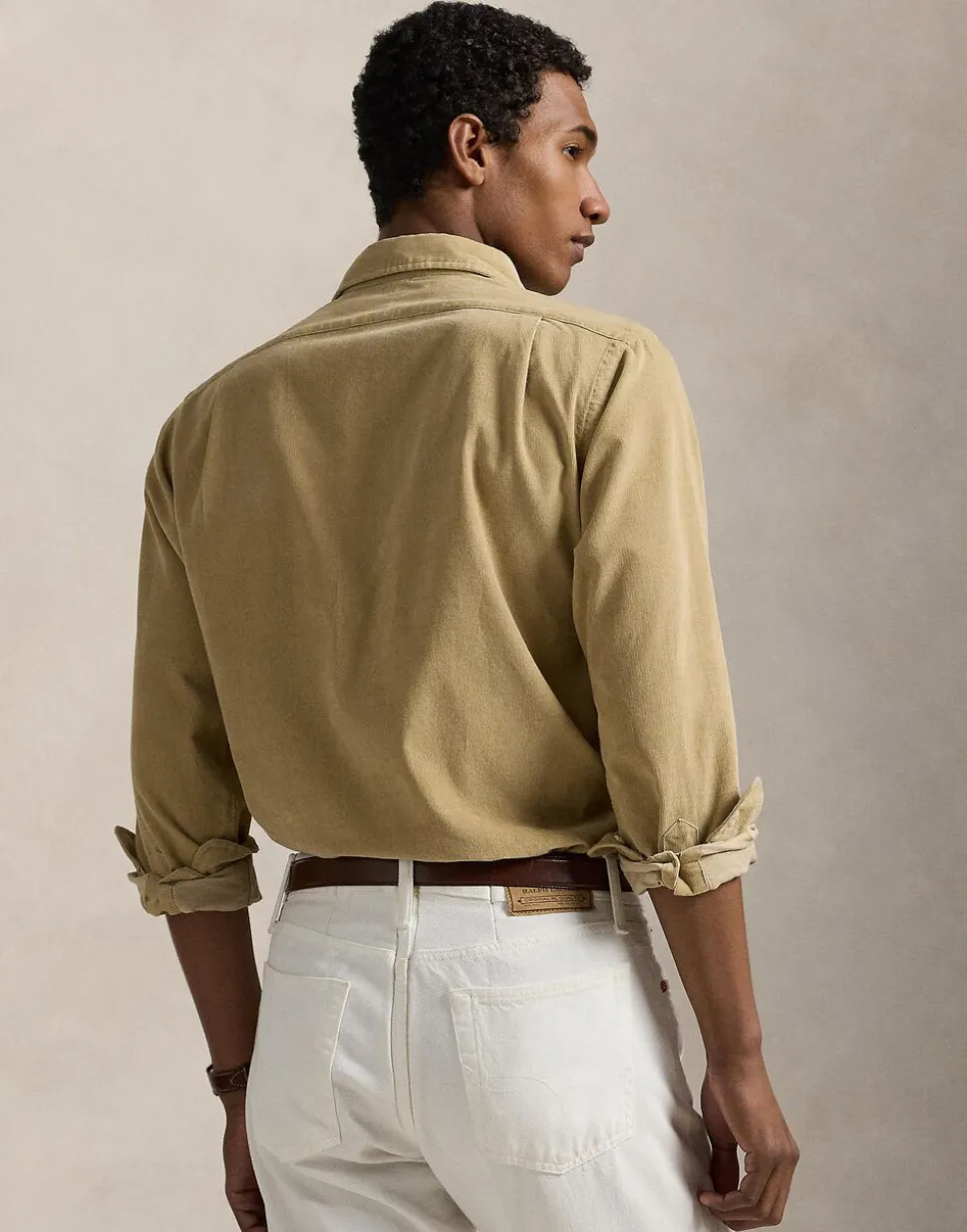 Custom Fit Corduroy Shirt