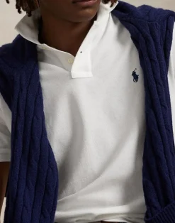 Custom Slim Fit Mesh Polo
