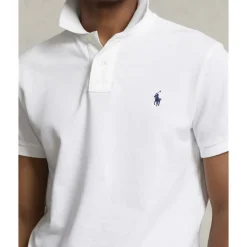 Custom Slim Fit Mesh Polo