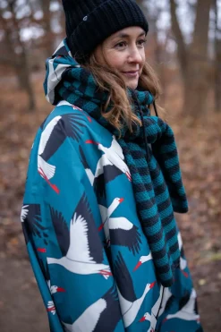 Danebodil Rainponcho Dk Slate BIGSTORK