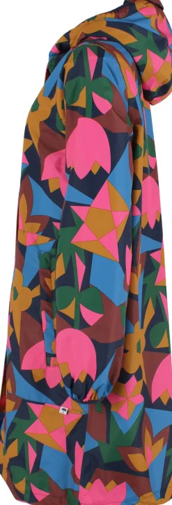 Danedith Rain Coat Dk Navy GEOFLEUR