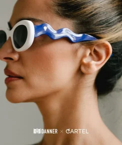 Danner x Cartel Oval Sunnies - Shell/CartelBlue