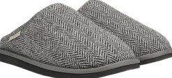 DARWIN WOOL - OPEN WOOL SLIPPERS WITH SHEARLING LINING