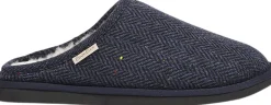 DARWIN WOOL - OPEN WOOL SLIPPERS WITH SHEARLING LINING