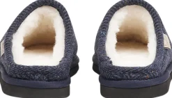 DARWIN WOOL - OPEN WOOL SLIPPERS WITH SHEARLING LINING