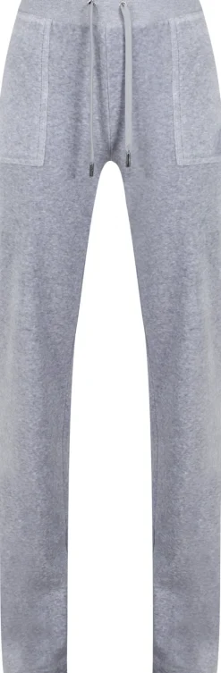 Del Ray Classic Velour Pant Pocket Design