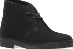 Desert Boot. Black Sde, D, 4