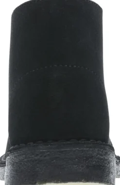 Desert Boot. Black Sde, D, 4