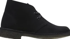 Desert Boot. Black Sde, D, 4