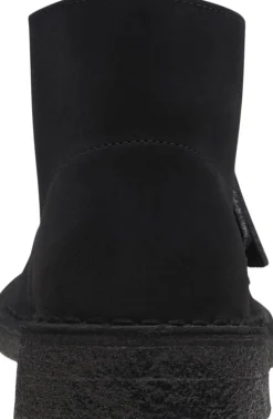 Desert Boot. Black Sde, D, 4