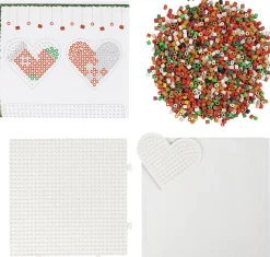DIY Kit BioBeads , Julemand, julesok, julehjerte, juletræ o