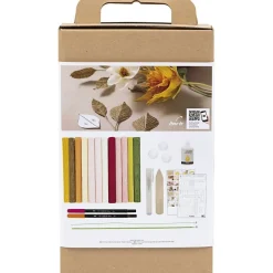 DIY Kit Crepepapir, Buket, Stræk/crepe: 180%