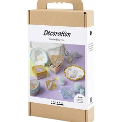 DIY Kit Dekoration, Æsker, muslingeskaller, nøgleringe