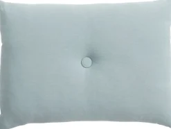 Dot Cushion-Linen-Pigeon blue