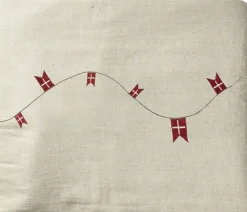 Dug flag 140x240cm bom/hør