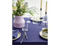 Dug Tiles Damask Indigo