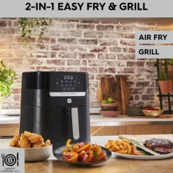 Easy Fry & Grill Precision 2in1 Black Digital