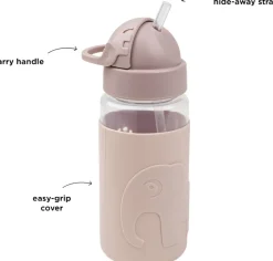 Easy-grip drikkedunk m/ sugerør Elphee Pudder